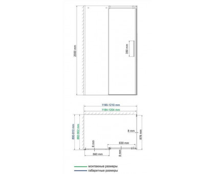 WasserKRAFT Alme 15R07 Душевой уголок